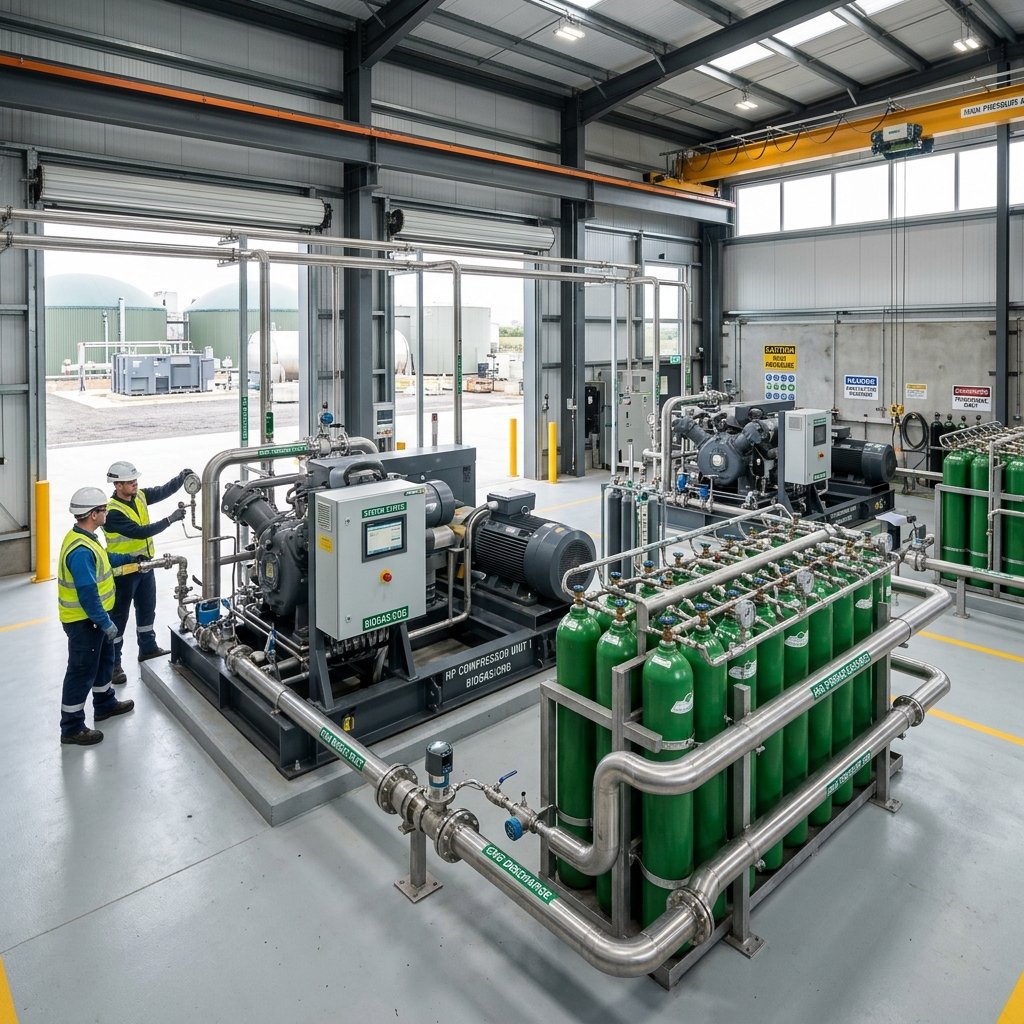 Biogas Compression Station